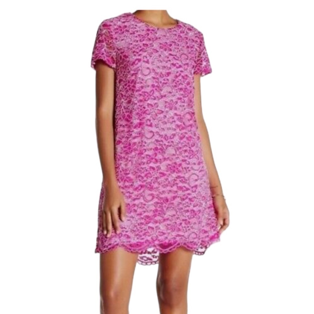 CeCe by Cynthia Steffe Lace Shift Dress